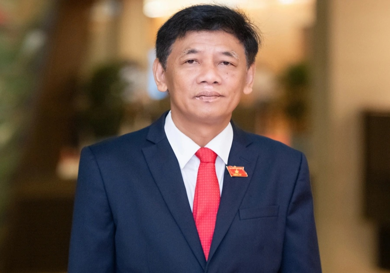 Ông Lâm Văn Mẫn đã được Quốc hội bầu giữ chức Chủ tịch Hội đồng Dân tộc (Ảnh: Phạm Thắng).