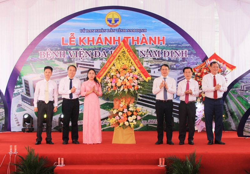 Lễ khánh thành dự án (Ảnh: SYT NĐ).