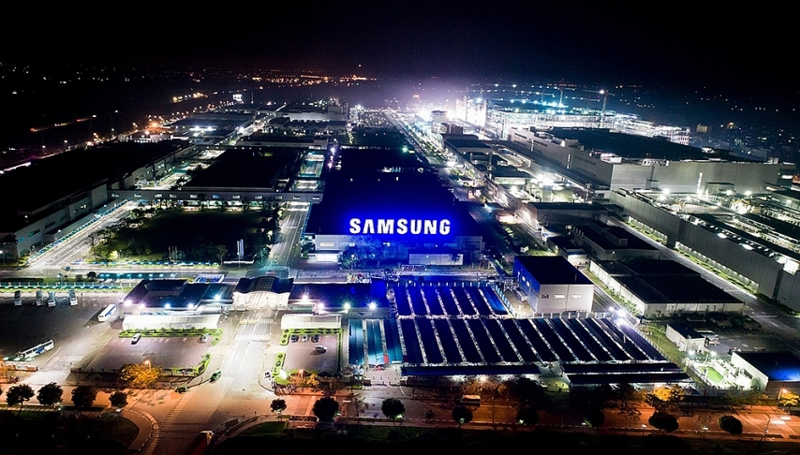 Samsung Electronics Vietnam in Bac Ninh.