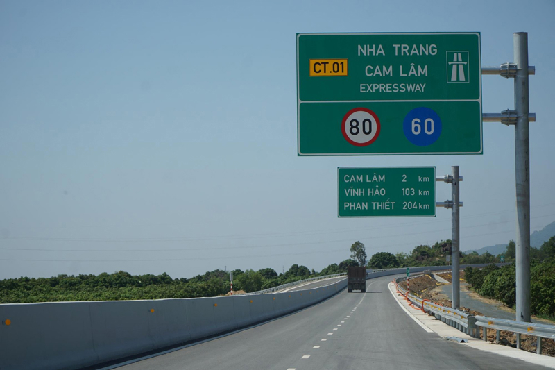 Cao tốc Nha Trang - Cam Lâm. Ảnh minh hoạ