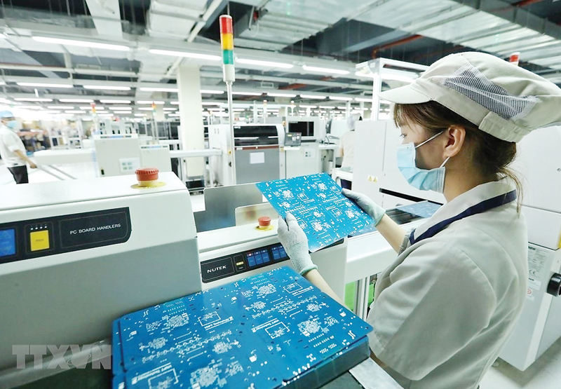 Việt Nam đứng thứ hai trên thế giới về xuất khẩu điện thoại và linh kiện.