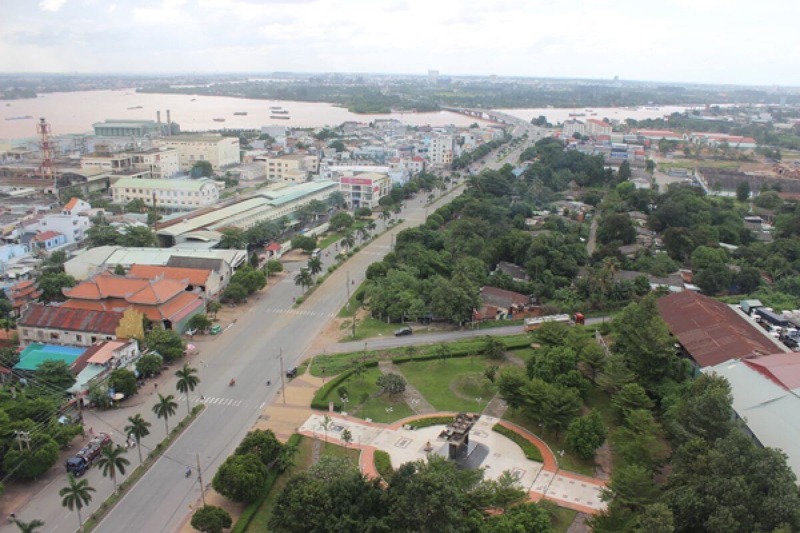 Khu công nghiệp Biên Hòa 1 nhìn từ trên cao - Ảnh tư liệu.