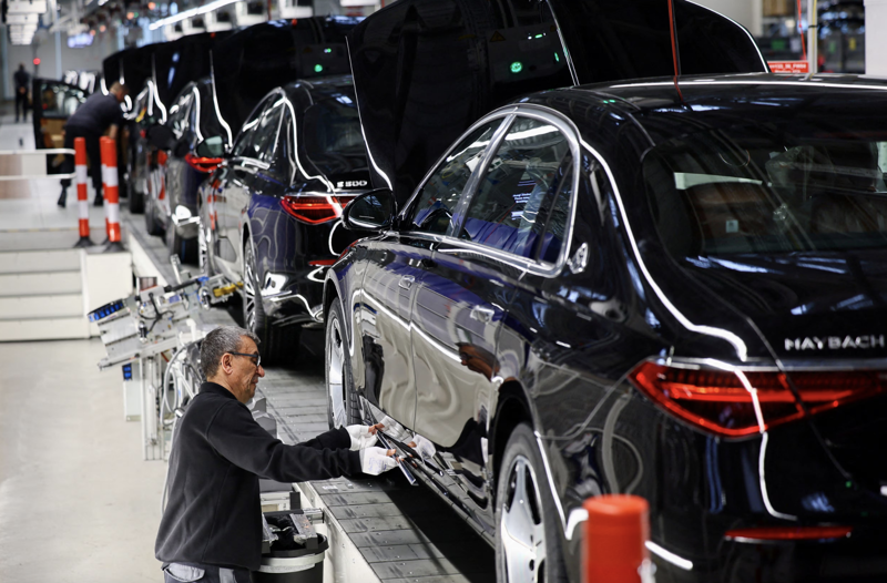 Ô tô là một ngành hàng xuất khẩu chủ lực của Đức - Ảnh: Reuters.