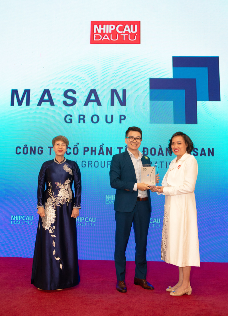 Tập đoàn Masan đạt 2 hạng mục trong Bảng xếp hạng Top 50 Doanh nghiệp phát triển bền vững 2025.