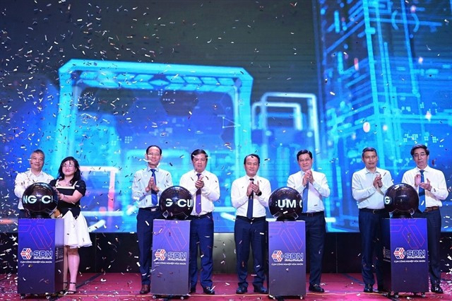 The groundbreaking ceremony of the project. (Photo: VNA)