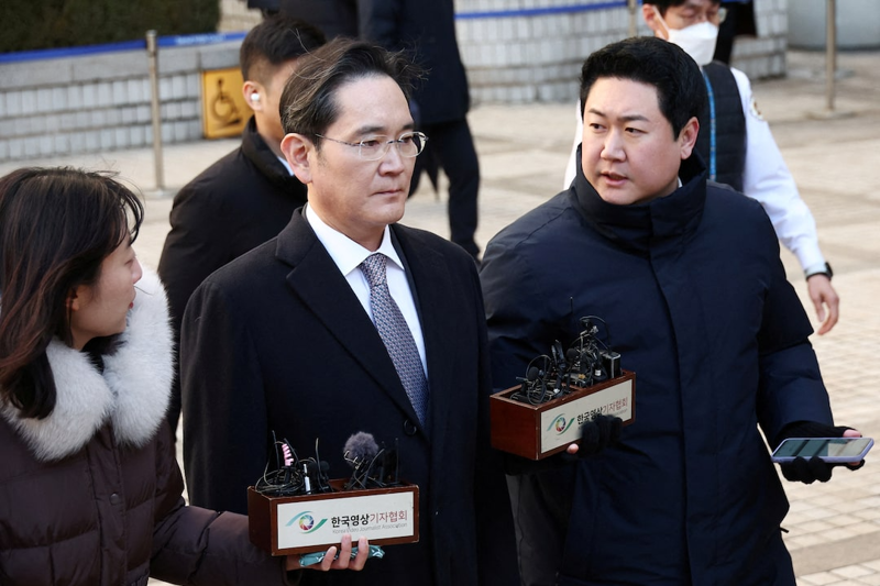 Ông Jay Y. Lee, Chủ tịch công ty Samsung Electronics - Ảnh: Reuters