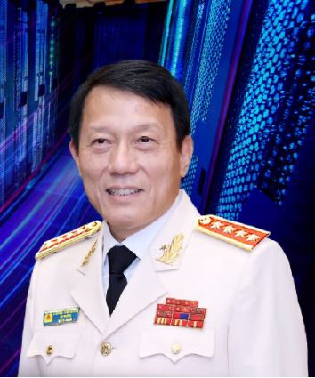General Luong Tam Quang, Member of the Politburo, Minister of Public Security, and President of the National Data Association.
