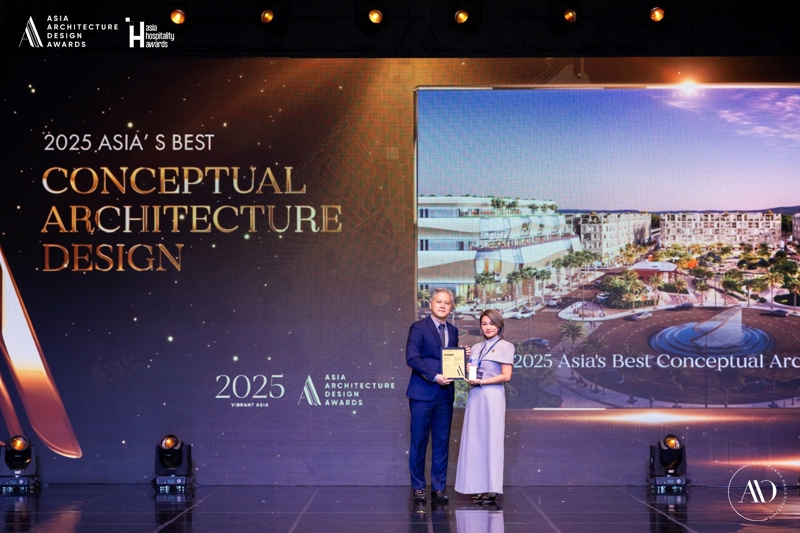 The Centric của Masterise Homes nhận giải “Thiết kế Kiến trúc Có Ý tưởng Xuất sắc Nhất Châu Á 2025”.