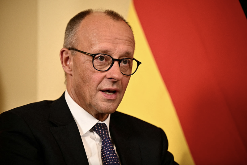 Thủ tướng Đức Fredrich Merz - Ảnh: Reuters.