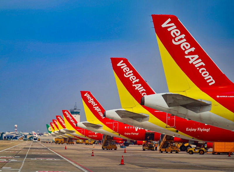 Vietjet không ngừng đầu tư và phát triển đội tàu bay hiện đại.