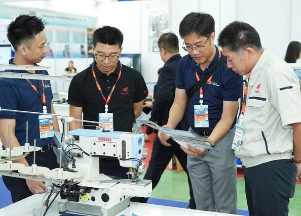 Tại Triển lãm VME & SIE 2025, khoảng 20 doanh nghiệp Nhật Bản đã tham gia và mong muốn tìm kiếm nguồn cung ứng nguyên vật liệu và linh kiện từ các doanh nghiệp Việt Nam