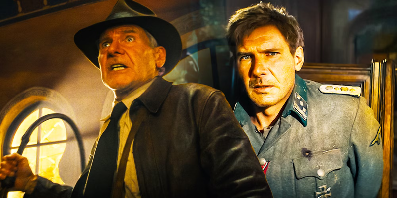 AI giúp trẻ hóa diễn viên Harrison Ford trong phim Indiana Jones and the Dial of Destiny. Ảnh: Screen Rant