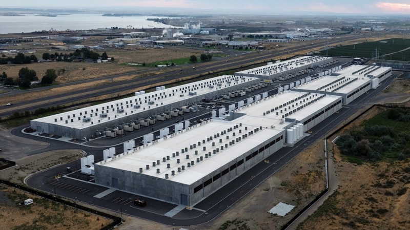 Một trung tâm dữ liệu của Amazon ở Boardman, Oregon