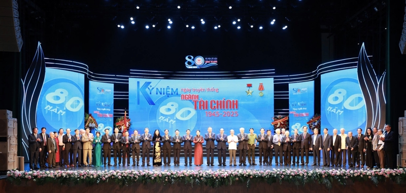 Lễ kỷ niệm 80 năm ngày truyền thống ngành Tài chính