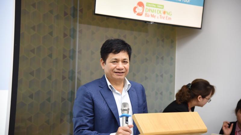 GS.TS Lê Danh Tuyên - Viện trưởng Viện Dinh dưỡng Quốc gia khẳng định phần mềm dinh dưỡng sẽ đem lại lợi ích cao cho cộng đồng.