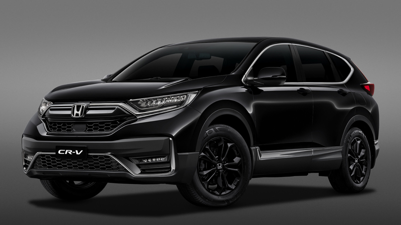 Điểm nhấn ở phiên bản đặc biệt Honda CR-V LSE là màu ngoại thất cùng các chi tiết thiết kế có tông màu đen.