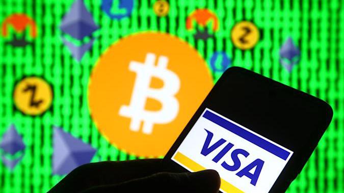 Động thái của Visa đẩy giá tiền ảo Bitcoin tăng mạnh - Ảnh: CoinDesk