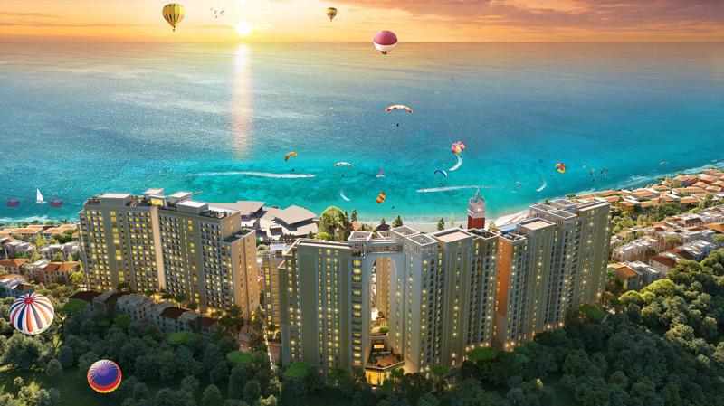 Sun Grand City Hillside Residence là tổ hợp căn hộ cao tầng sở hữu vị trí đắc địa bên bờ Nam đảo Ngọc.
