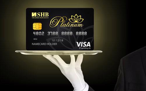 Đây là dòng thẻ cao cấp dành cho khách hàng VIP của SHB và giới doanh 
nhân, nhằm mang lại cho chủ thẻ những trải nghiệm đẳng cấp vượt trội.