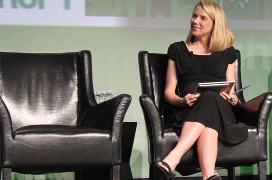 Bà Marissa Mayer, CEO của Yahoo.
