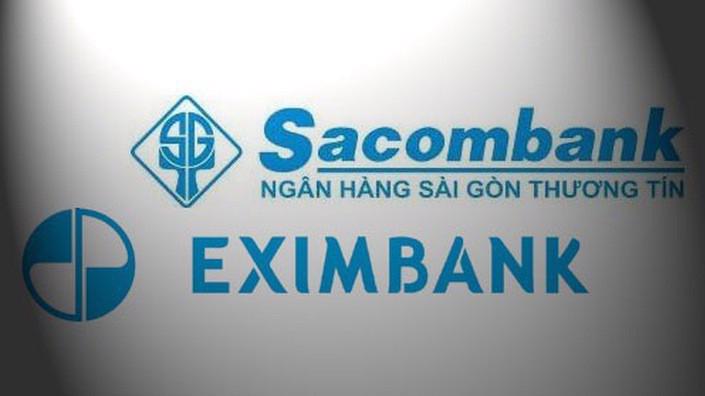 Sacombank và Eximbank từng có vị thế lớn và mạnh trong hệ thống nhiều năm trước.