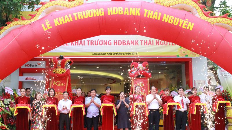 Chi nhánh Thái Nguyên là điểm giao dịch mới thứ 22 kể từ đầu năm đến nay của HDBank.