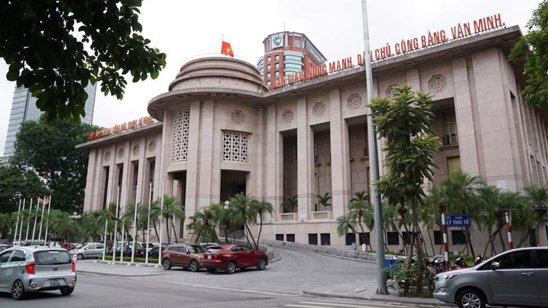 Trụ sở Ngân hàng Nhà nước tại Hà Nội - Ảnh: Quang Phúc.