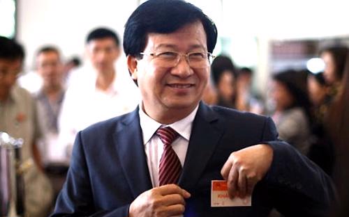 Bộ trưởng Bộ Xây dựng Trịnh Đình Dũng.<br>