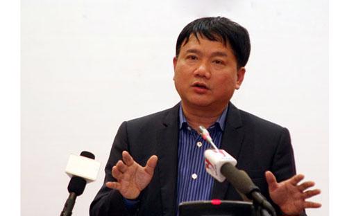 Bộ trưởng Bộ Giao thông Vận tải Đinh La Thăng.