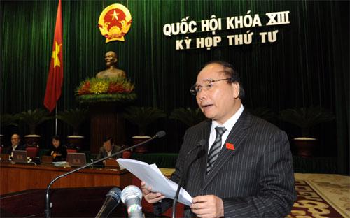 Theo Phó thủ tướng Nguyễn Xuân Phúc, thời gian qua, cơ cấu tín dụng đã chuyển dịch 
theo hướng tập trung vào các lĩnh vực ưu tiên, kiểm soát cho vay đối với
 lĩnh vực không khuyến khích - Ảnh: CTV.