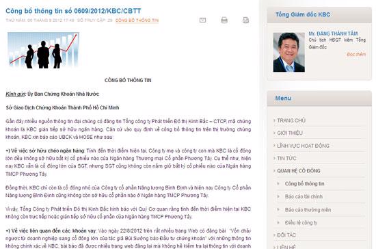 Theo thông tin công bố, các công ty liên quan đến ông Đặng Thành Tâm hiện không còn sở hữu cổ phần của Western Bank nữa.