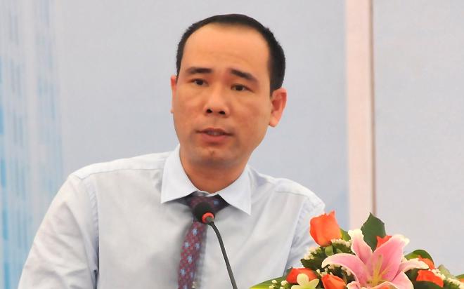 Ông Vũ Đức Thuận, nguyên ủy viên Hội đồng Quản trị kiêm Tổng giám đốc PVC.<br>