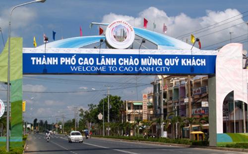 Thành phố Cao Lãnh - thủ phủ của tỉnh Đồng Tháp, địa phương dẫn đầu bảng xếp hạng PCI 2012.<br>