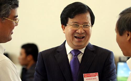 Bộ trưởng Bộ Xây dựng Trịnh Đình Dũng.