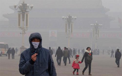 Theo dự báo, bầu trời Bắc Kinh chỉ có thể trong xanh trở lại sau khi tình trạng khói mù đạt đỉnh điểm vào ngày thứ Tư tuần này.