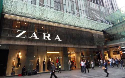 Một cửa hiệu Zara ở thành phố New York, Mỹ.<br>
