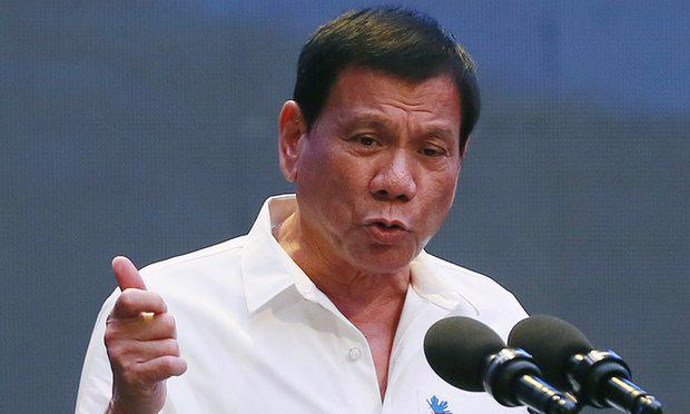 Tổng thống Philippines Rodrigo Duterte - Ảnh: AP.<br>
