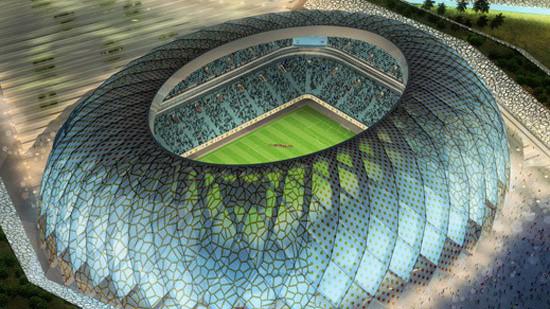 Một dự án sân vận động có mái che đang được triển khai tại Qatar.