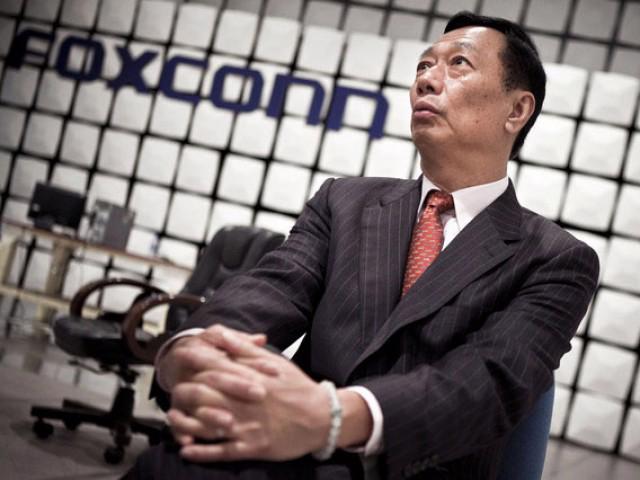 Ông Terry Gou, Chủ tịch tập đoàn Foxconn.<br>