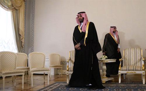 Hoàng tử Mohammed bil Salman của Saudi Arabia - Ảnh: Bloomberg/Getty.<br>