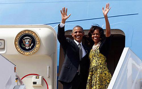 Chuyến thăm tới ba nước Senagal, Nam Phi và Tanzania tạo điều kiện cho 
ông Obama có cơ hội trải nghiệm trực tiếp khát vọng phát triển cũng như 
thách thức của châu Phi - Ảnh: News.<br>