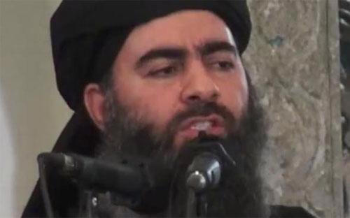Trùm khủng bố IS Bakr al Baghdadi - Ảnh: AP.<br>
