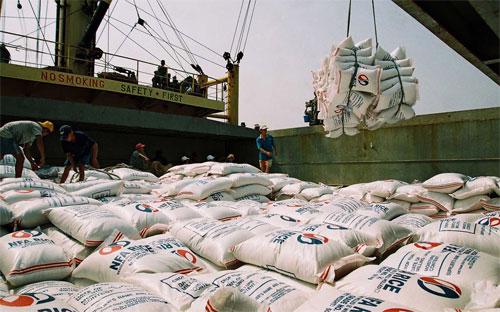 Giá xuất khẩu gạo bình quân của năm 2012 là 458 USD/tấn, giảm 10,8% so với năm trước.