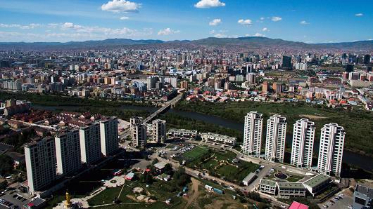 Thủ đô Ulaanbaatar của Mông Cổ - Ảnh: Bloomberg/Getty/CNBC.<br>