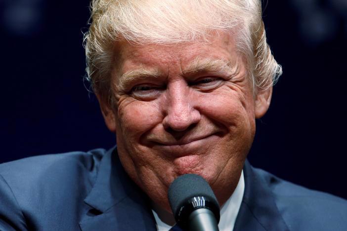 Ứng cử viên Tổng thống Mỹ của Đảng Cộng hòa Donald Trump - Ảnh: Reuters.<br>