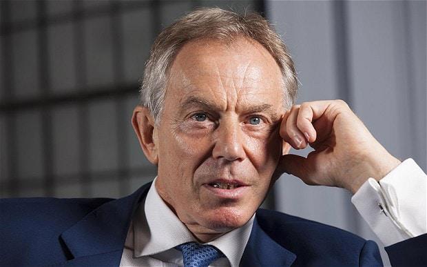 Cựu Thủ tướng Anh Tony Blair - Ảnh: Telegraph.<br>