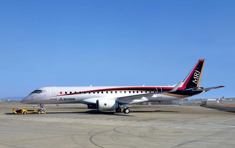 Chiếc máy bay chở khách MRJ do Nhật Bản chế tạo - Ảnh: Forbes.<br>