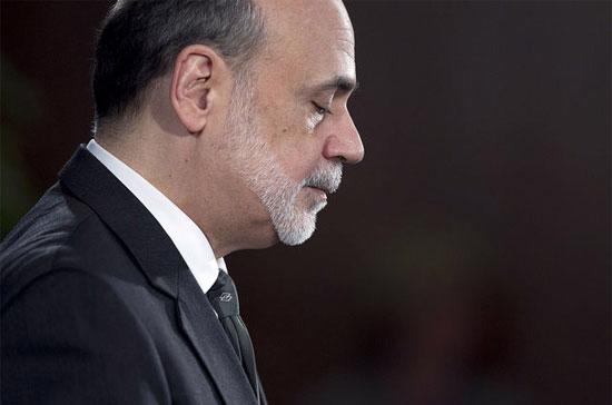 Chủ tịch FED Ben Bernanke - Ảnh: Bloomberg.