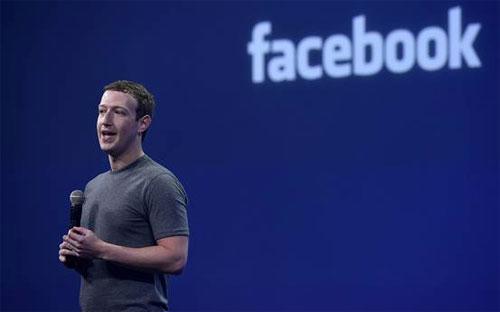 Mark Zuckerberg phát biểu tại Đại học Tsinghua ở Bắc Kinh hôm 25/10 - Ảnh: Bloomberg/WSJ.<br>