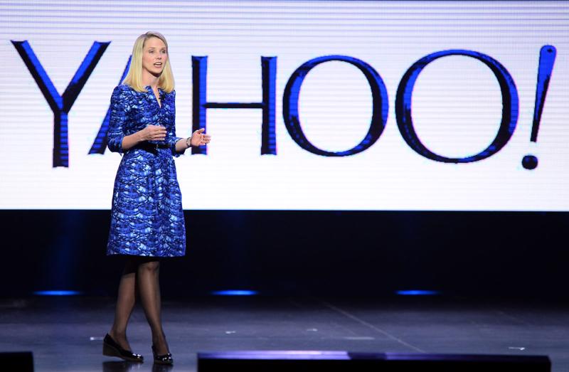 Bà Marissa Mayer, CEO Yahoo.<br>